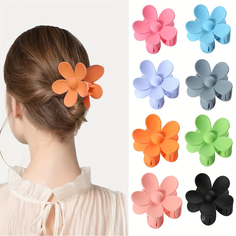 8pcs Girls Lovely Bow Knot Flower Decor Hair Clip Hair Pin Hair Accessories,free returns&free ship,Hairpin 1089-6,$3.49,Temu