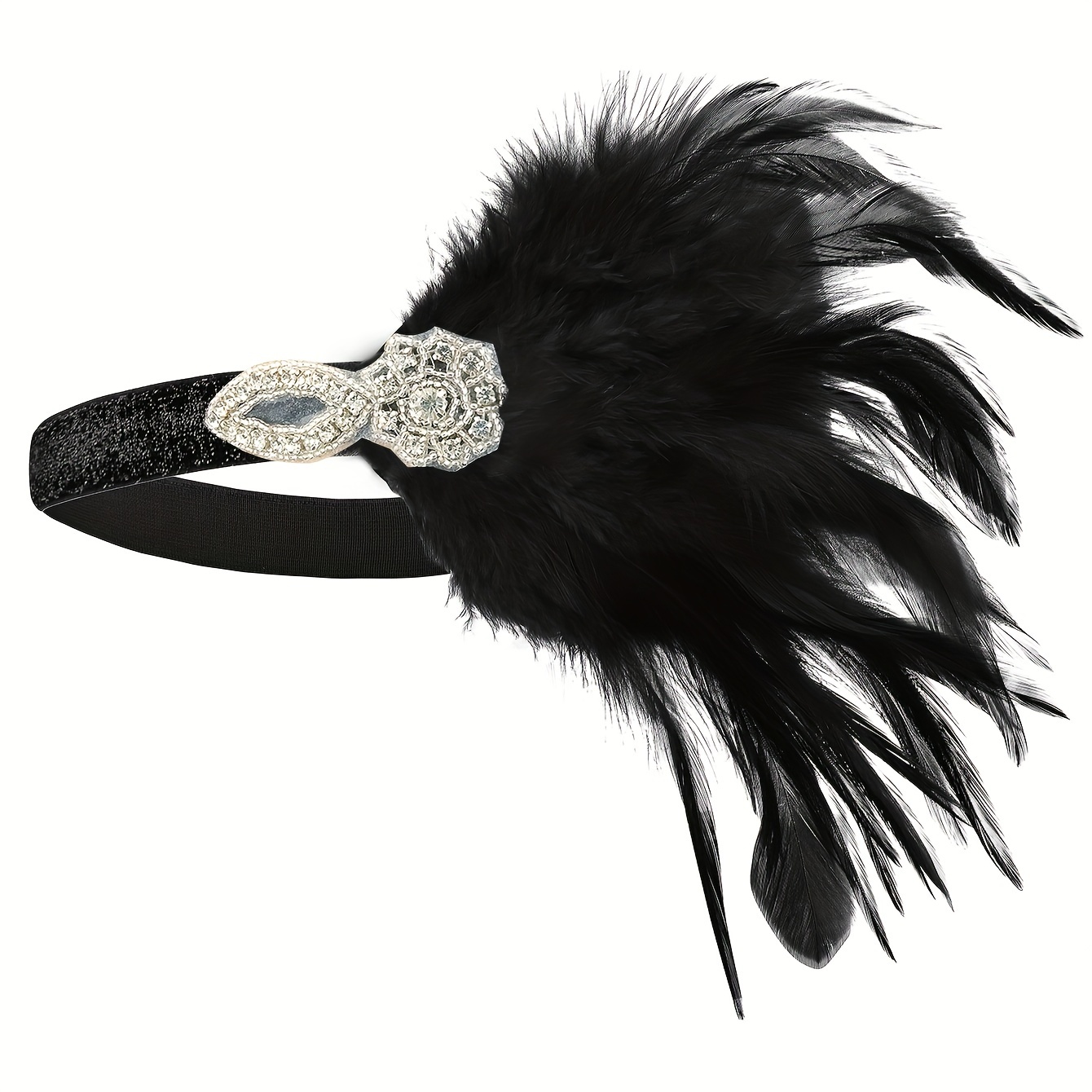 Natural Black And Green Goose Feathers Perfect For Vintage - Temu