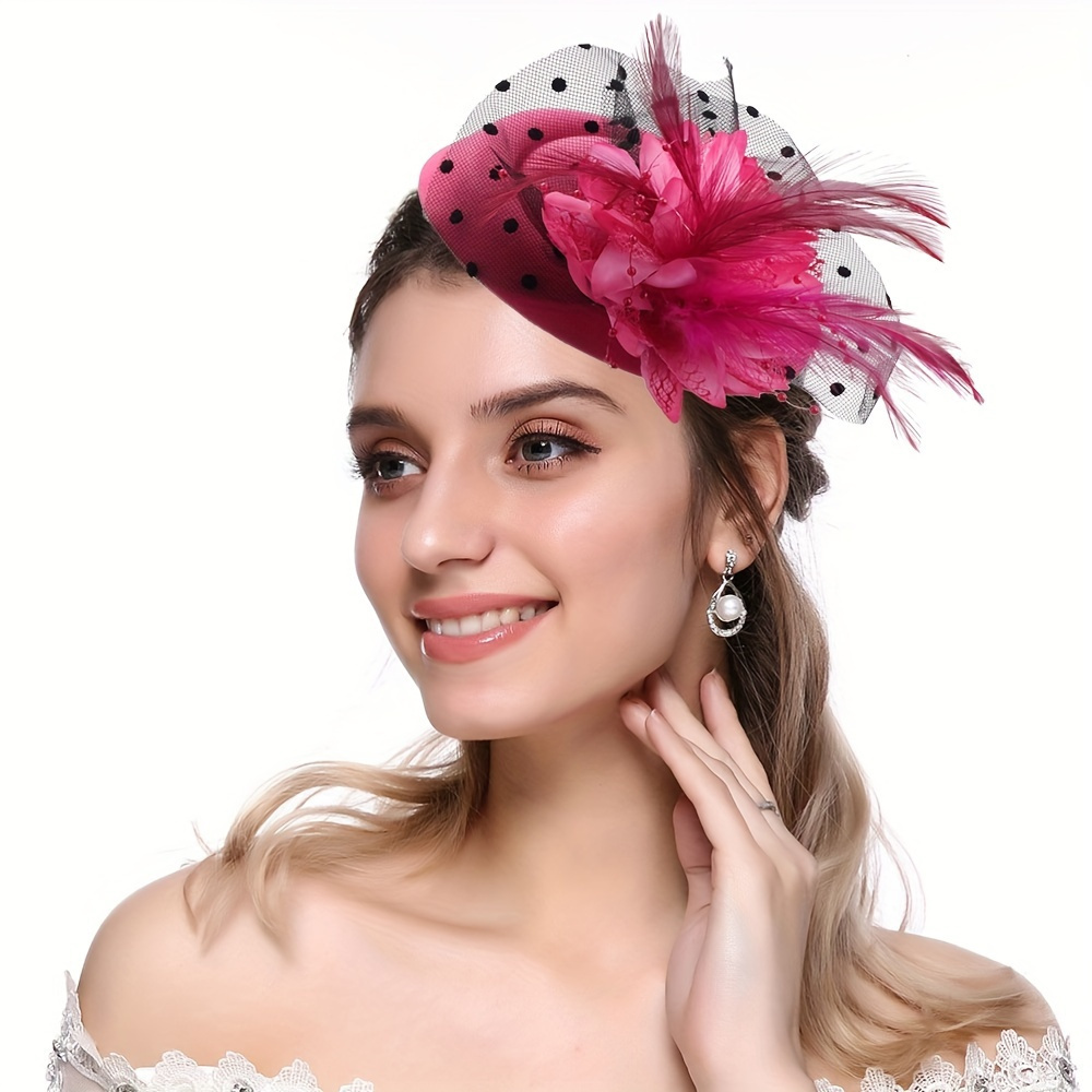 Diademas para niñas, diadema de plumas de flores, diadema para niñas,  diadema de alta costura, diadema para niñas, diademas para bebés, diadema  de encaje, arcos para el cabello, boda -  México