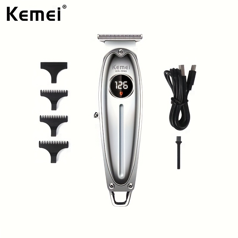Kemei/km 1931 Professional Hair Clipper Hollowed Blade - Temu