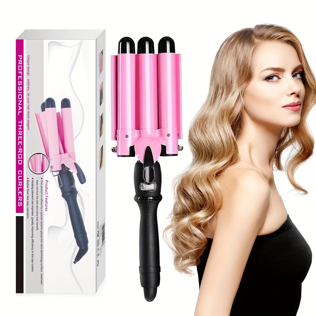 Curling iron outlet bar