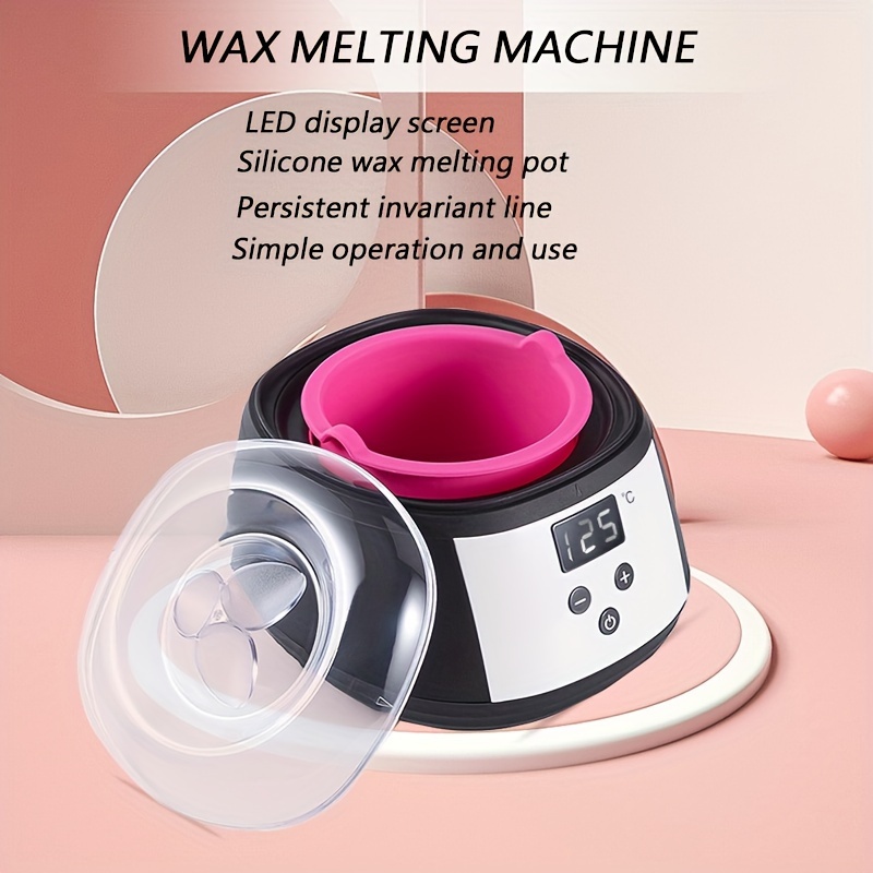 2Pcs Silicone Wax Pot with 1Pc Wax Spatula, Wax Bowl for Hair Removal,  Replacement Waxing Pot for Wax Machine Kit, 500ml Wax Warmer for Hair  Removal, 16.9 Oz