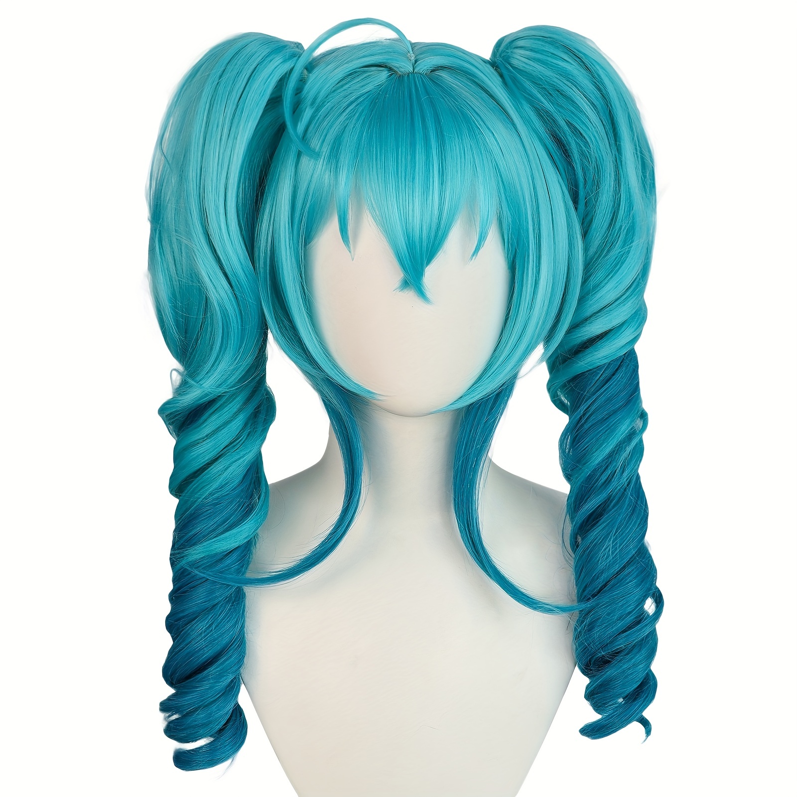 Blue Pigtail Wig Temu