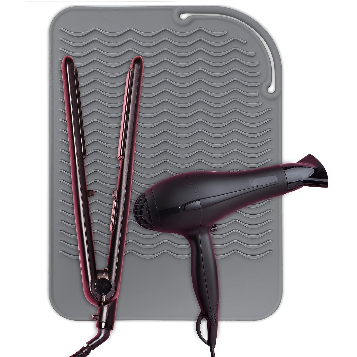 Plancha de pelo de 1pair Perm Curling Peluquería Resistente al calor Guante  de dedos Cuidado del cabello Herramientas de peinado Herramientas de  peinado térmico Accesorio de peinado