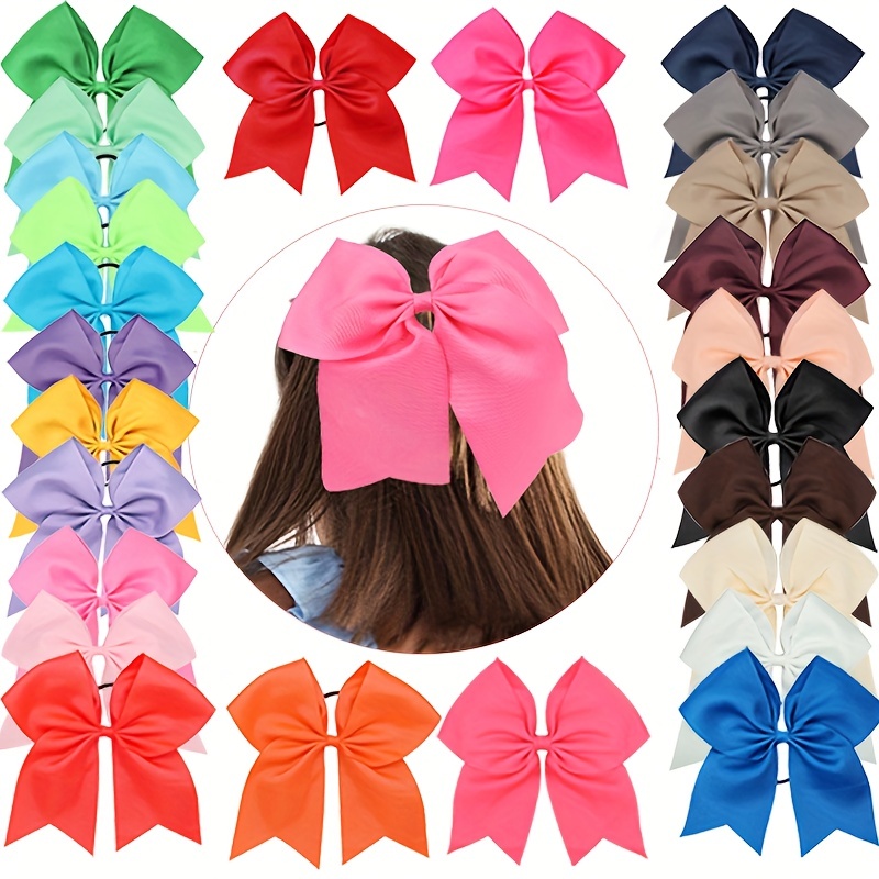 Cheer Bow Keychain Glitter Hair Bow For Girls Shiny Sequin - Temu