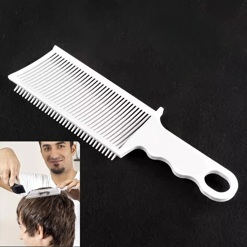 XindongZ Peigne de barber pour homme - Peigne de coupe avec dégradé de  couleur - 3 mm - Peigne de coupe de cheveux arrondi - Peigne de  positionnement