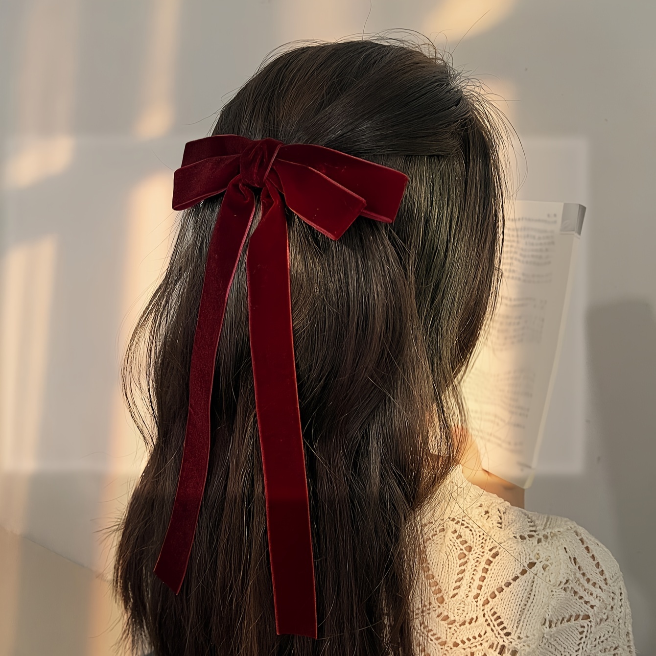 Bow Tie Hair Clip - Temu