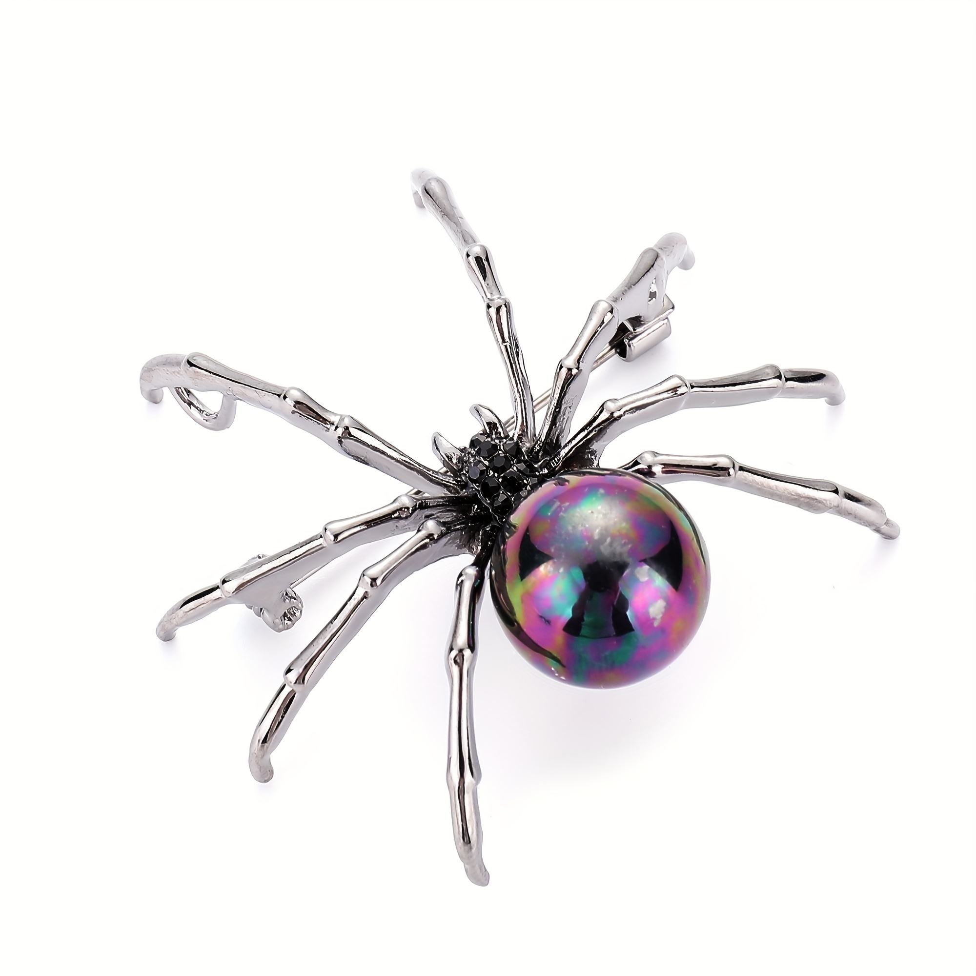 Spider Rhinestone Brooch Women Suit Brooches Pin Jewelry - Temu