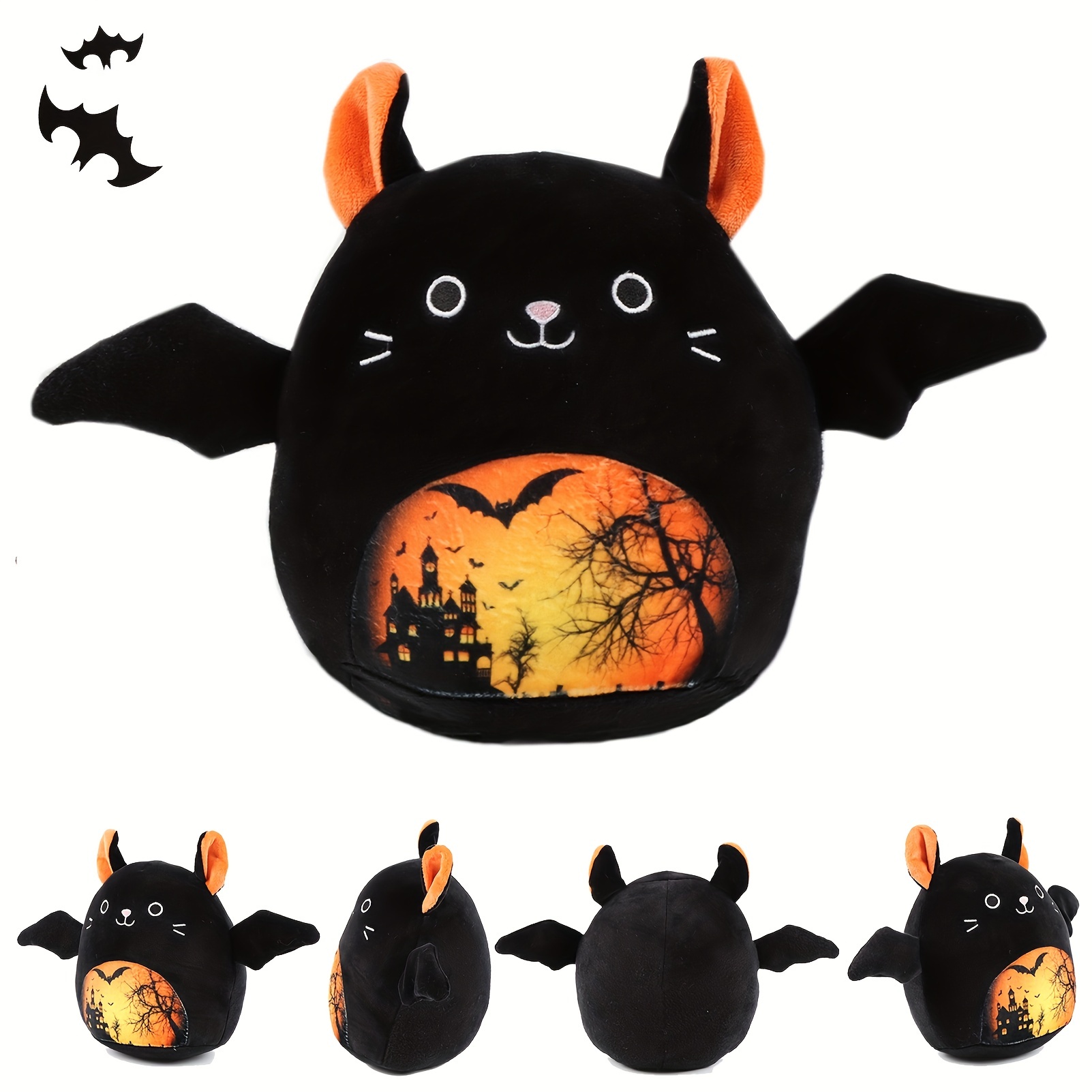 Buy LKMYHY 12 Creepy Goth Bunny Plush - Spooky Stuffed Animal Toy for  Halloween, Easter, Christmas, Birthday Gift (Black) Online at Low Prices in  India 
