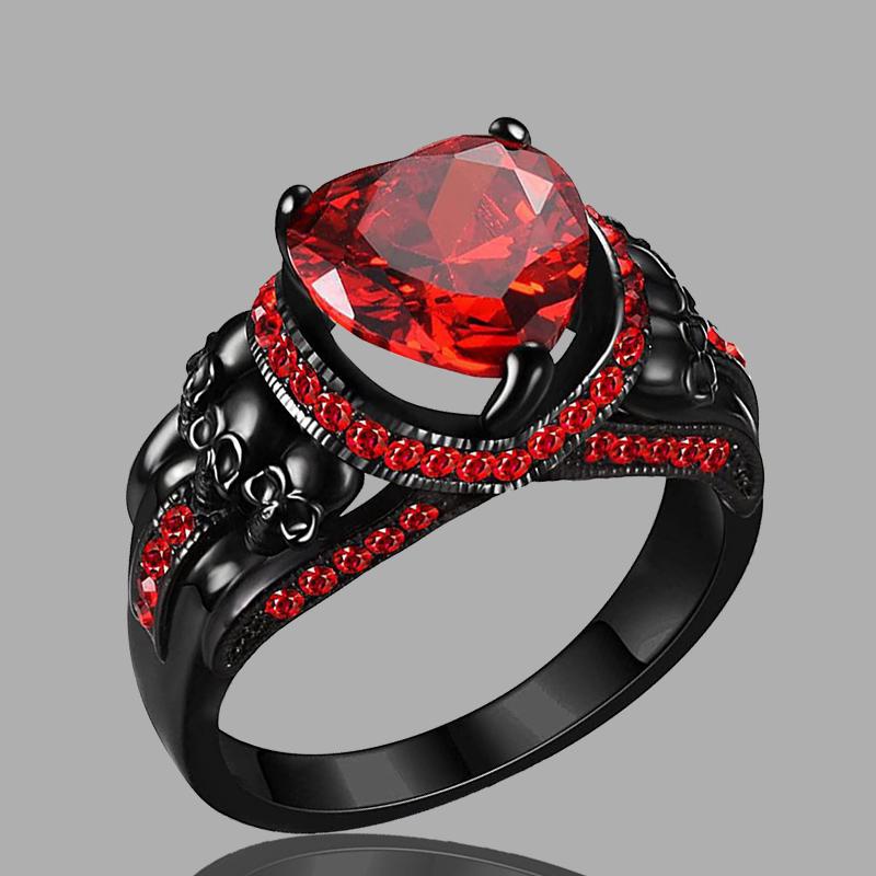 Mens biker wedding on sale rings