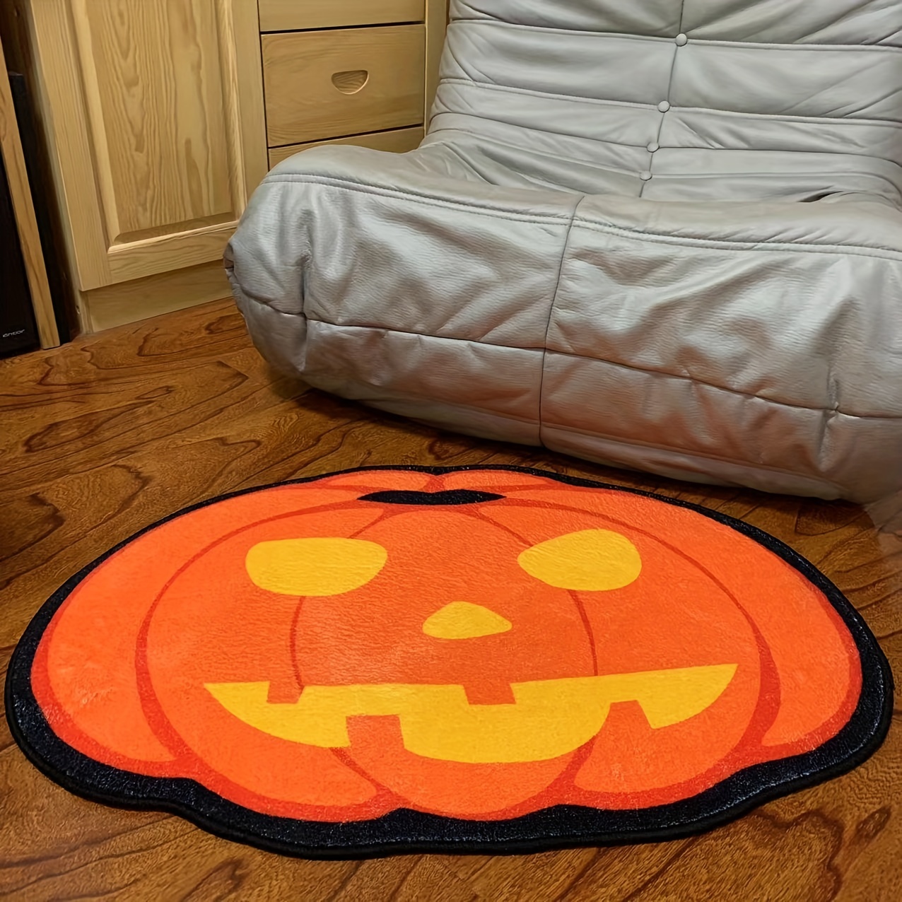 Halloween Decor Area Rug, Pumpkins Entrance Carpet Door Mat, Non-slip Floor  Mats Indoor Outdoor Home Decor, Fall Home Decor - Temu