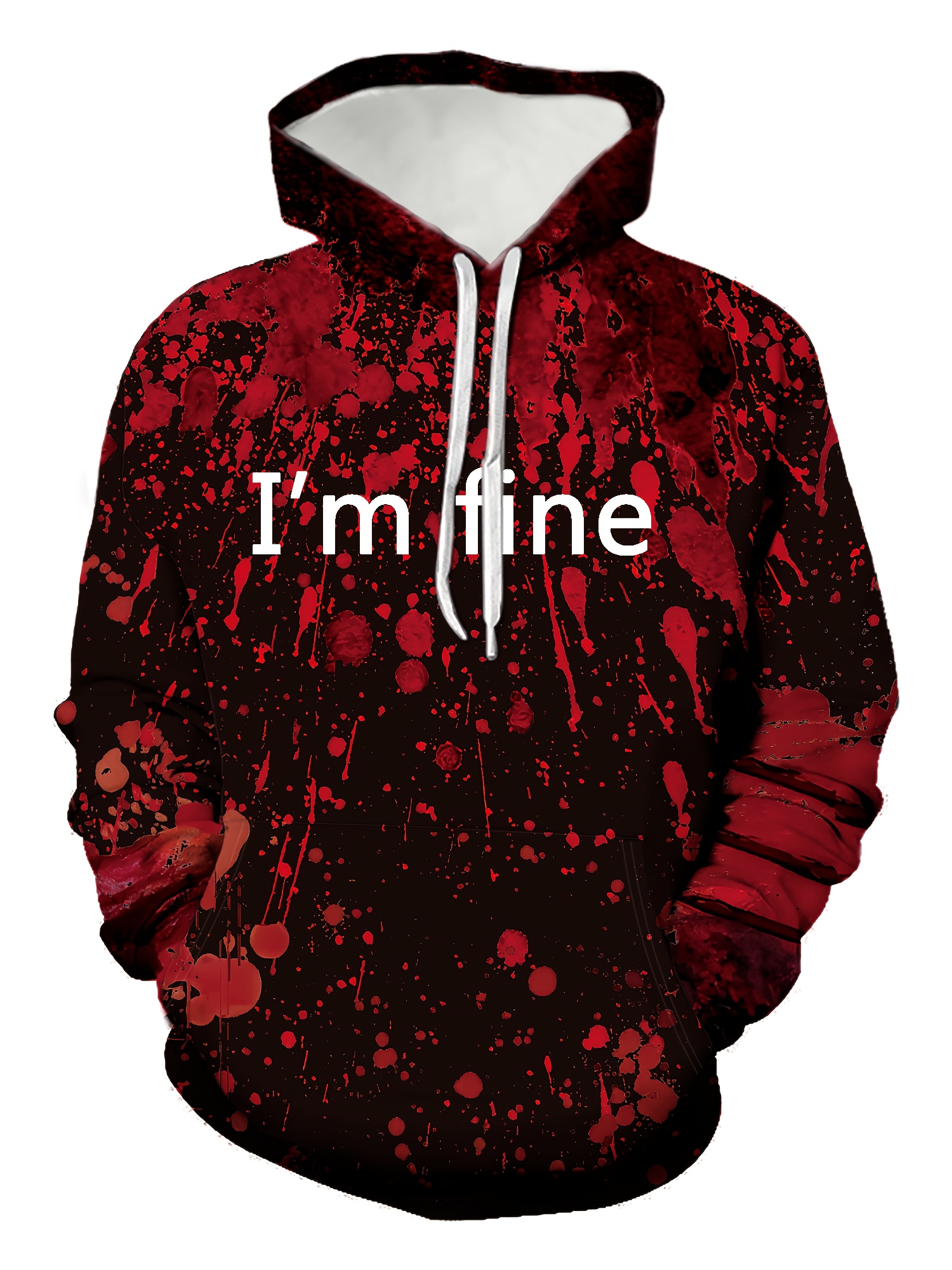 Im fine outlet bloody sweatshirt