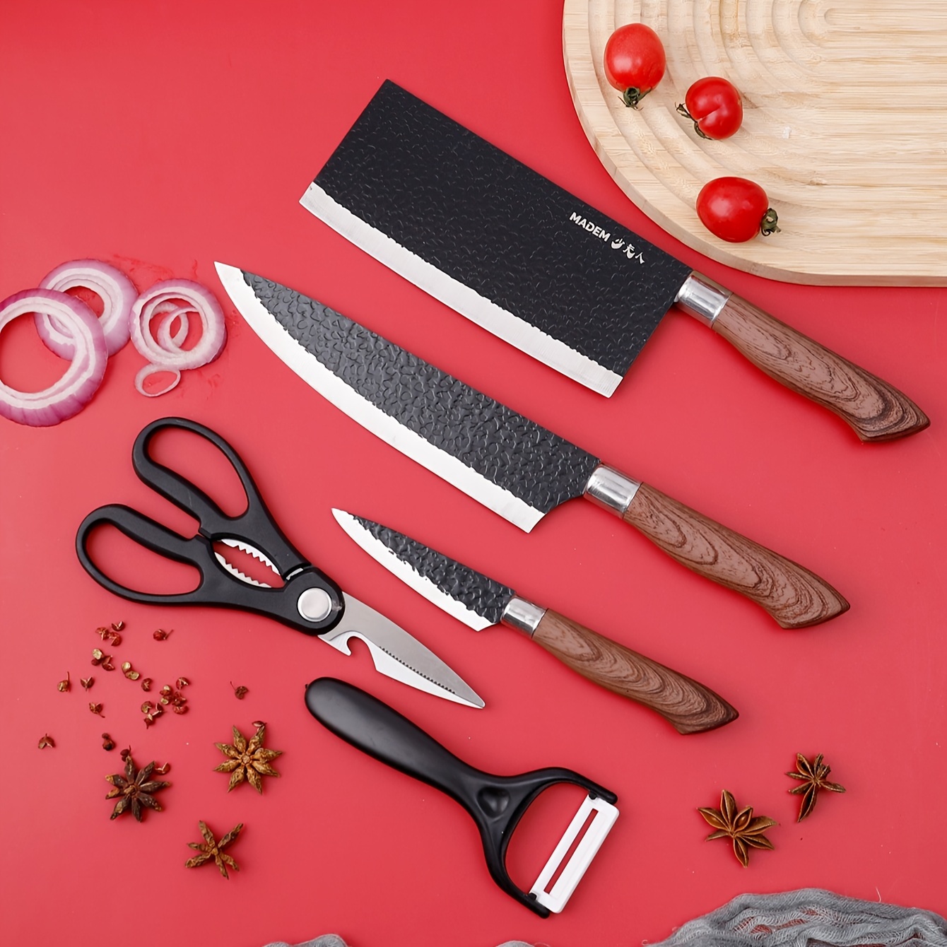 Carving Knife Set Chef Carving Set Household Kitchen - Temu