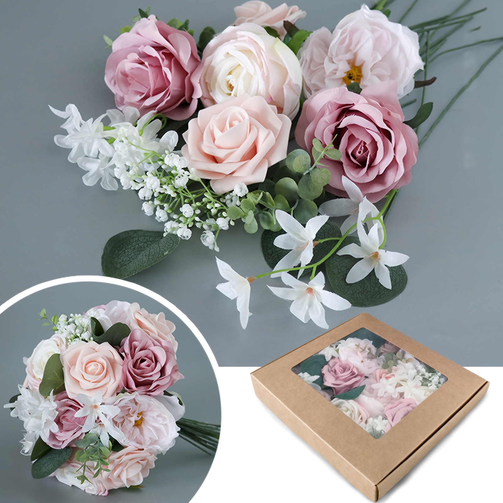 40 Hojas De Papel Coreano Para Flores Bouquet Regalos