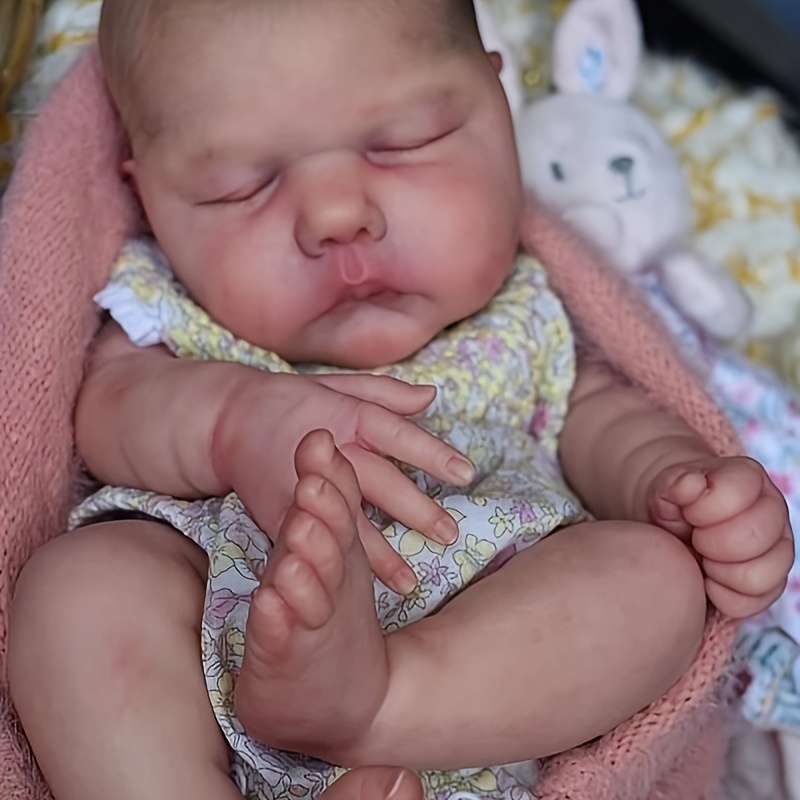 Anano Muñecas Reborn Baby Girl Reborn Maddie cuerpo de silicona – 20  pulgadas, muñecas realistas de bebé recién nacido, venas visibles humanas