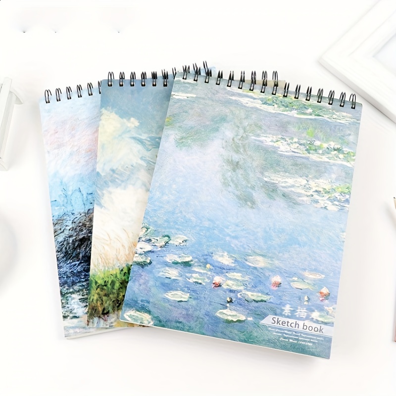 4 Pcs Note Pads Marker Paper Sketchbook Drawing Adults Blank Mini  Watercolor Painting Home Hardcover Travel - AliExpress
