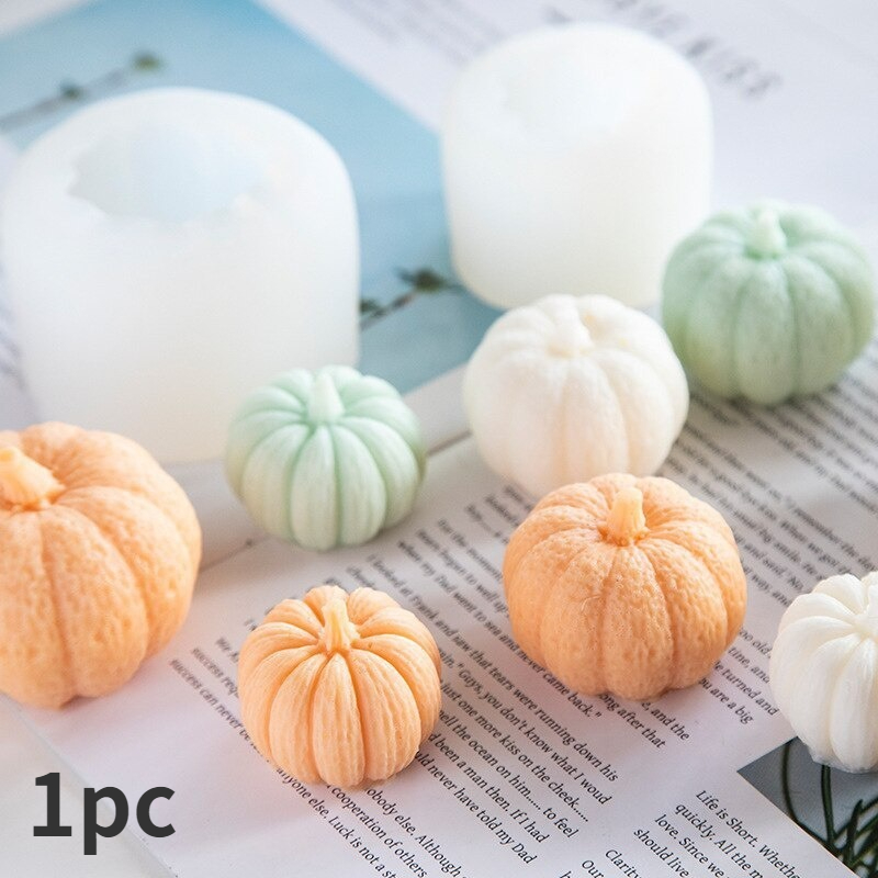 Autumn Baking Molds Pumpkin Leaf Oak Fruit Shap 9 Cavity Silicone Molds DIY  Sugar Pudding Chocolate Candies Dessert Candle Mold - AliExpress