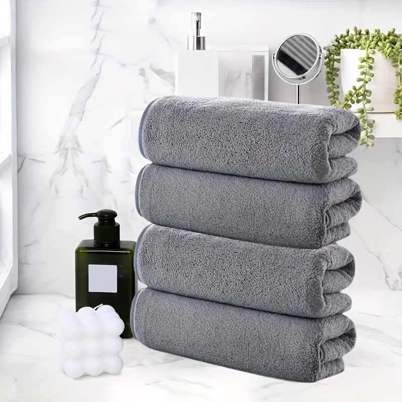 4Pcs/Set Cotton Waffle Weave Hand Towels, Super Water Absorbent for  Bathroom Sport 35 x 75CM