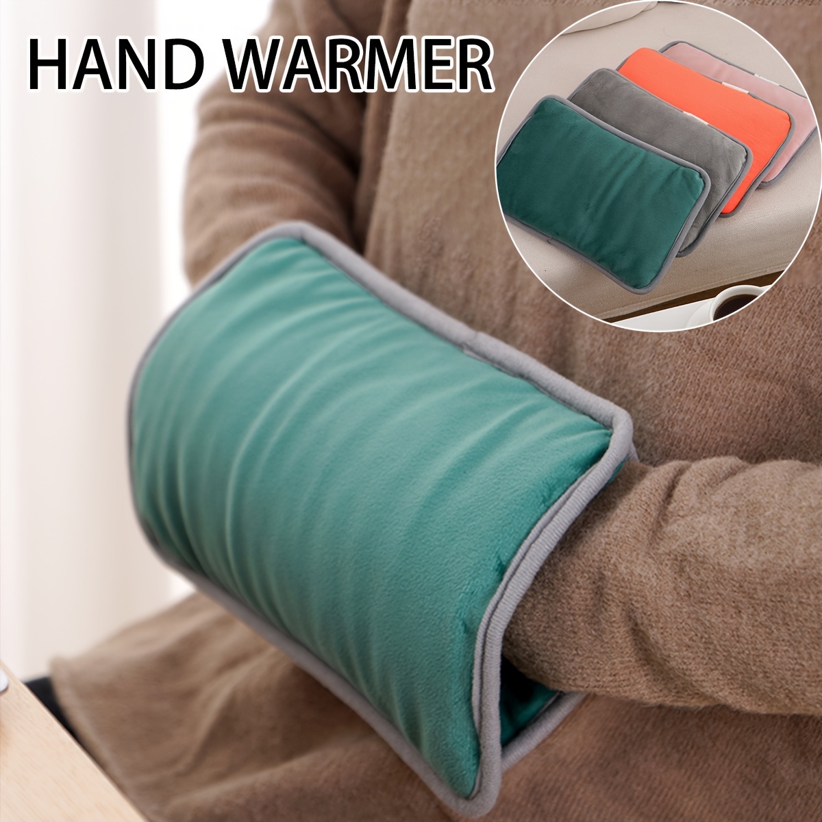 Chauffe-mains rechargeables, chauffe-poche électrique portable, idéal pour  la thérapie par la chaleur, le sport en plein air, la chasse, le golf, le  camping, 5000 mAh。。 