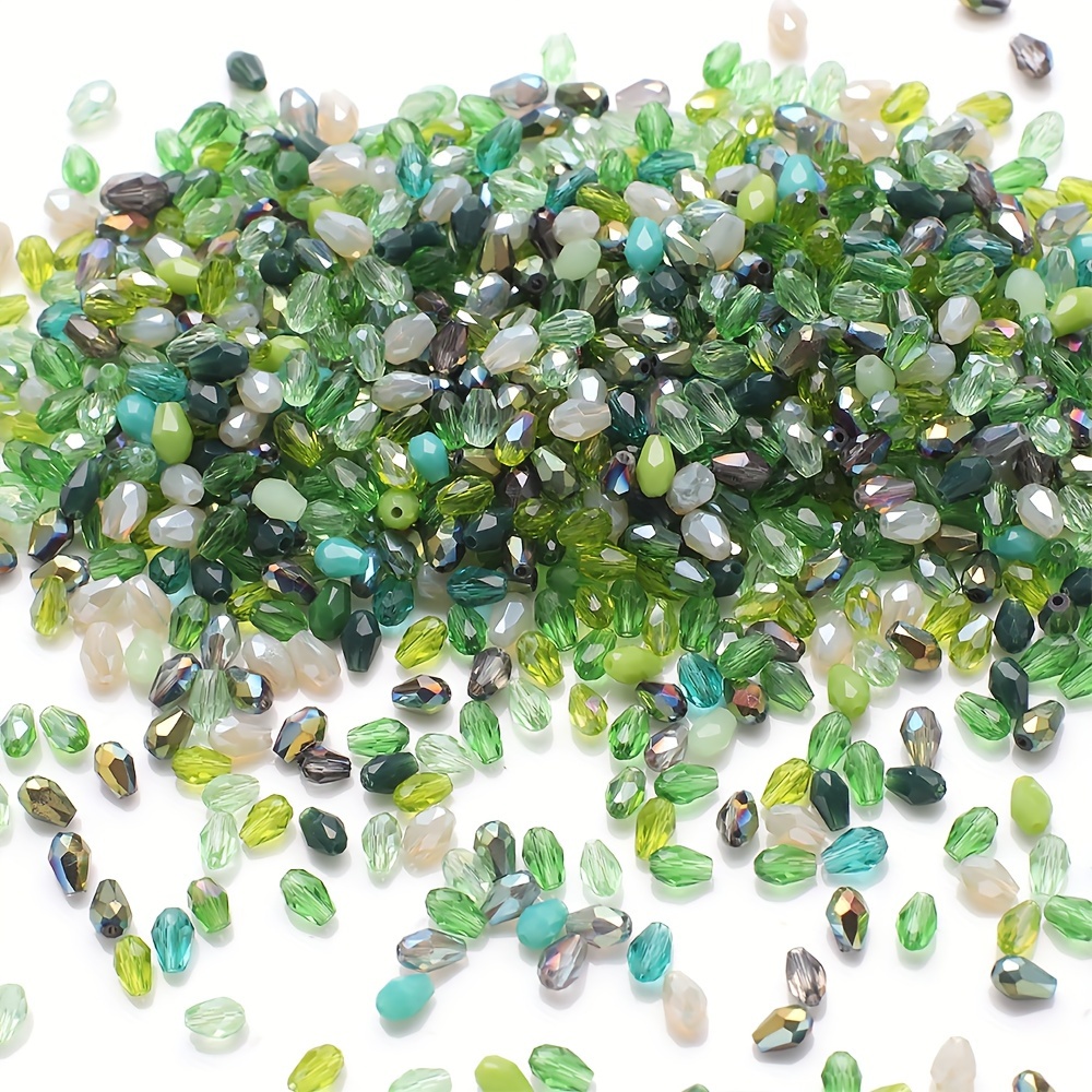 Seaglass Mix 9mm Barrel Pony Beads (500pcs)