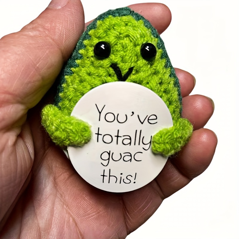 Emotional Support Avocado: You've Totally Guac This! Sticker for