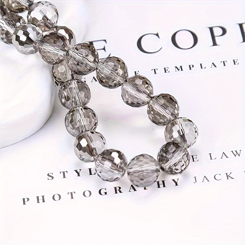 Import Snowflake Shape Shiny Crystal Glass Beads For Jewelry - Temu