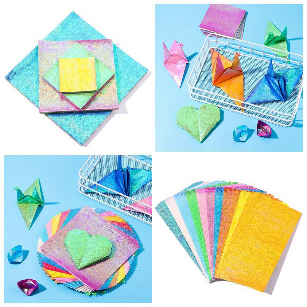 Origami Paper Kit 50 Sheets 6 Inch Square Double Sided Color 10 Vivid  Colors for Hand Crafts Arts Creativity.Morandi Plants - AliExpress