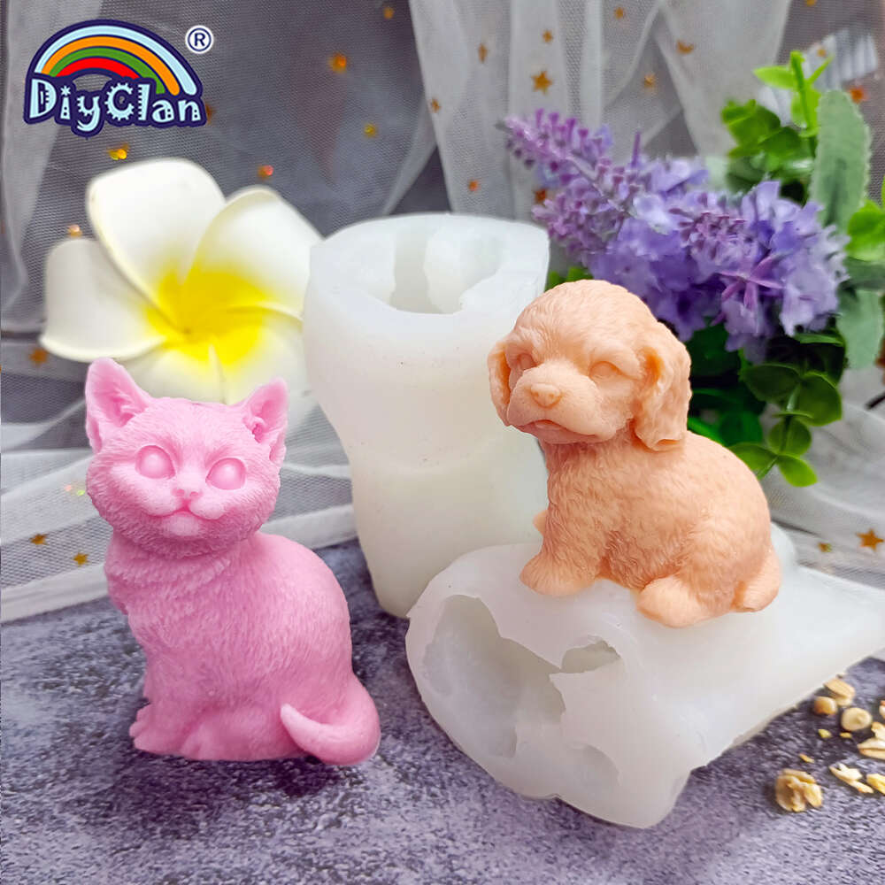 Pig Cat Chicken Resin Molds Cat Silicone Mold Cute Pig Epoxy Resin Cat  Jewelry Making Mold Pendant Molds 