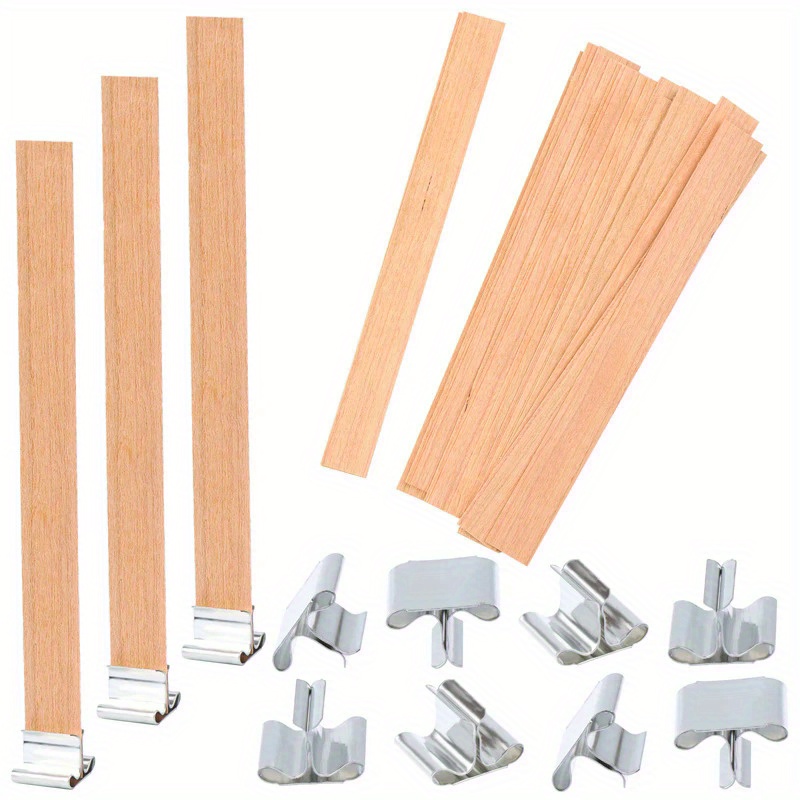 Candle Wicks Roll Metal Candle Wick Sustainer Wooden Wax - Temu