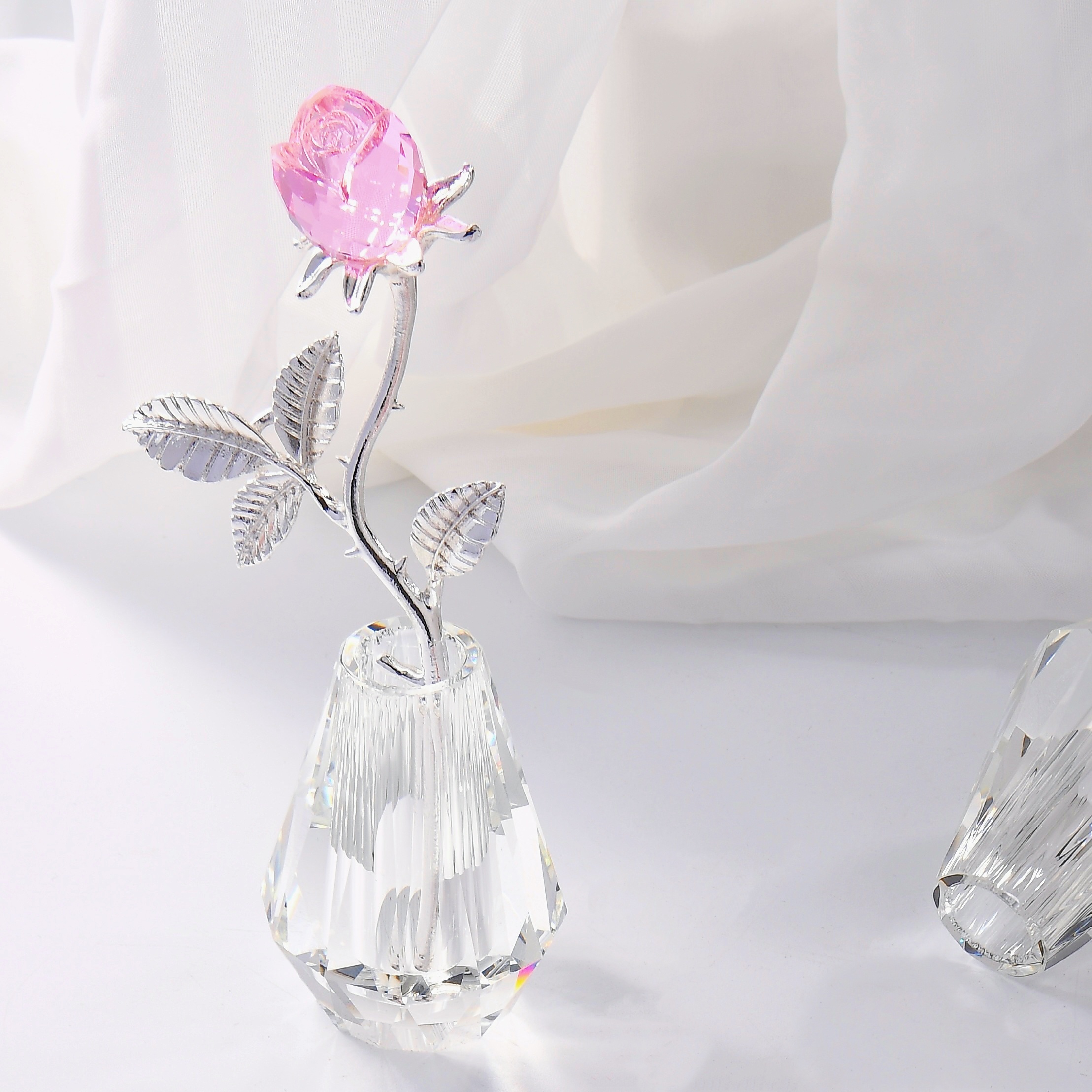  NEW Express$ Venta de Navidad Cristal de cuarzo Flor de loto  Adornos Feng Shui Cristales Flores Regalos Artesanías para la decoración  del hogar Boda : Hogar y Cocina