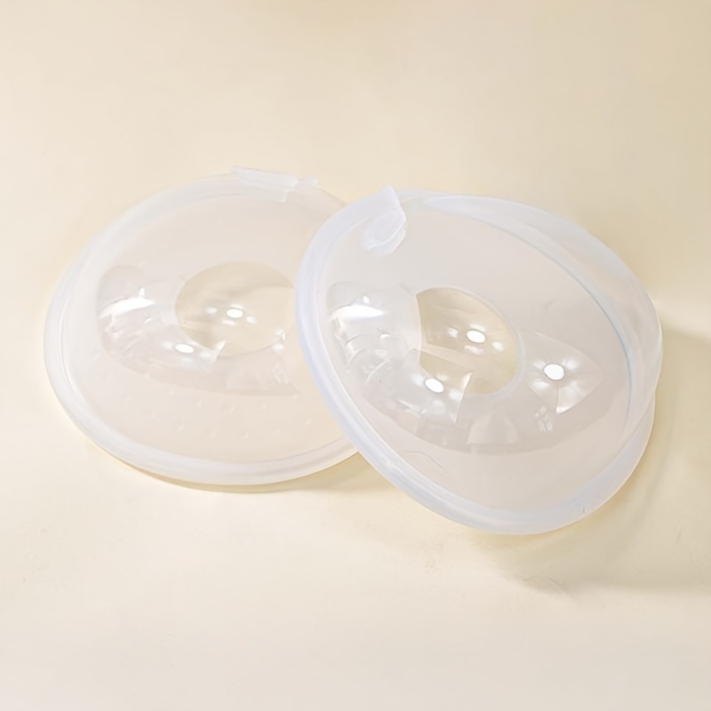 Silicone Breast Milk Collector With Stand Scale soft Breast - Temu