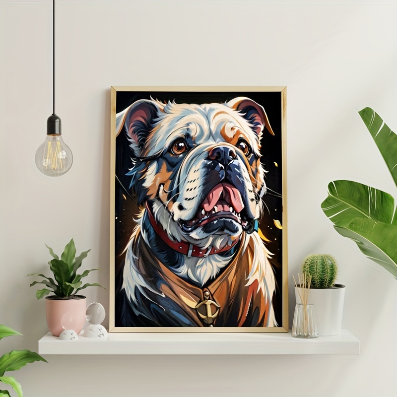 Bulldog Diamond Painting - Temu Canada