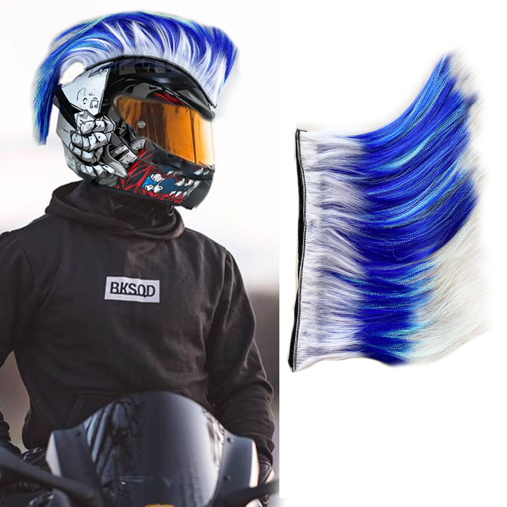 Funda protectora para casco de motocicleta, accesorio de felpa con