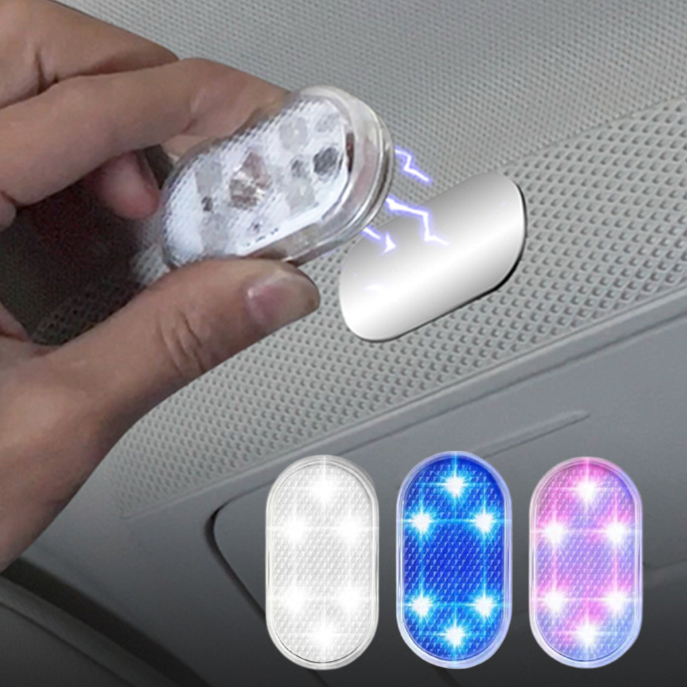 Module 12 LED RGB intérieur voiture télécommande plafonnier liseuse -  France-Xenon