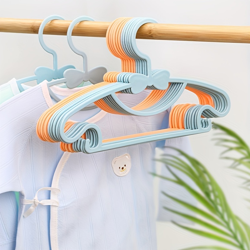 Children's Hangers, Plastic Children's Clothes Hangers Baby Non-Slip Hangers  Baby Hangers Set