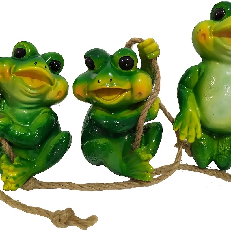 Mini Frogs 200 Pack, Mini Resin Frogs Figurines, Miniature Frogs