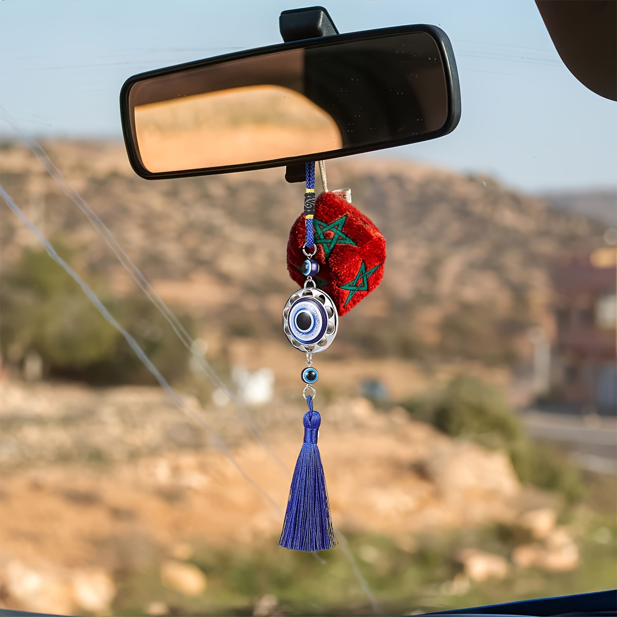 Car Charms For Rear View Mirror - Free Shipping For New Users - Temu United  Kingdom