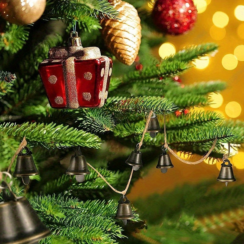100 Piezas Cascabeles Navidad de Metal Plateado 12mm, Cascabeles Pequeños  Cascabel Manualidades Campanas de Bricolaje para Decoración de Navidad  Cumpleaños Creativas Mascotas Joyas : : Hogar y cocina