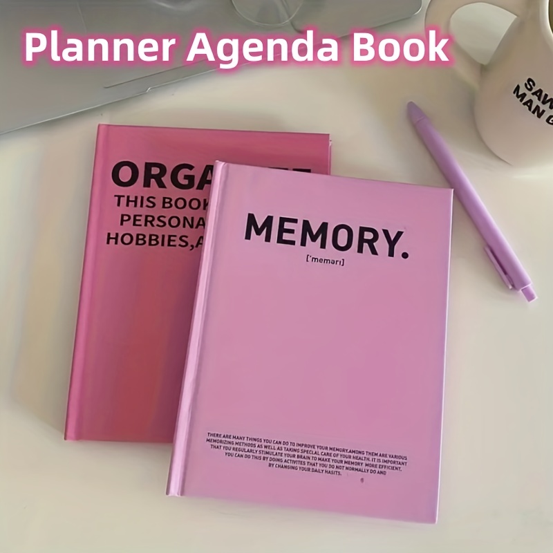 Notebook 2024 Agenda Planner Caderno Sketchbook Note Book Libretas