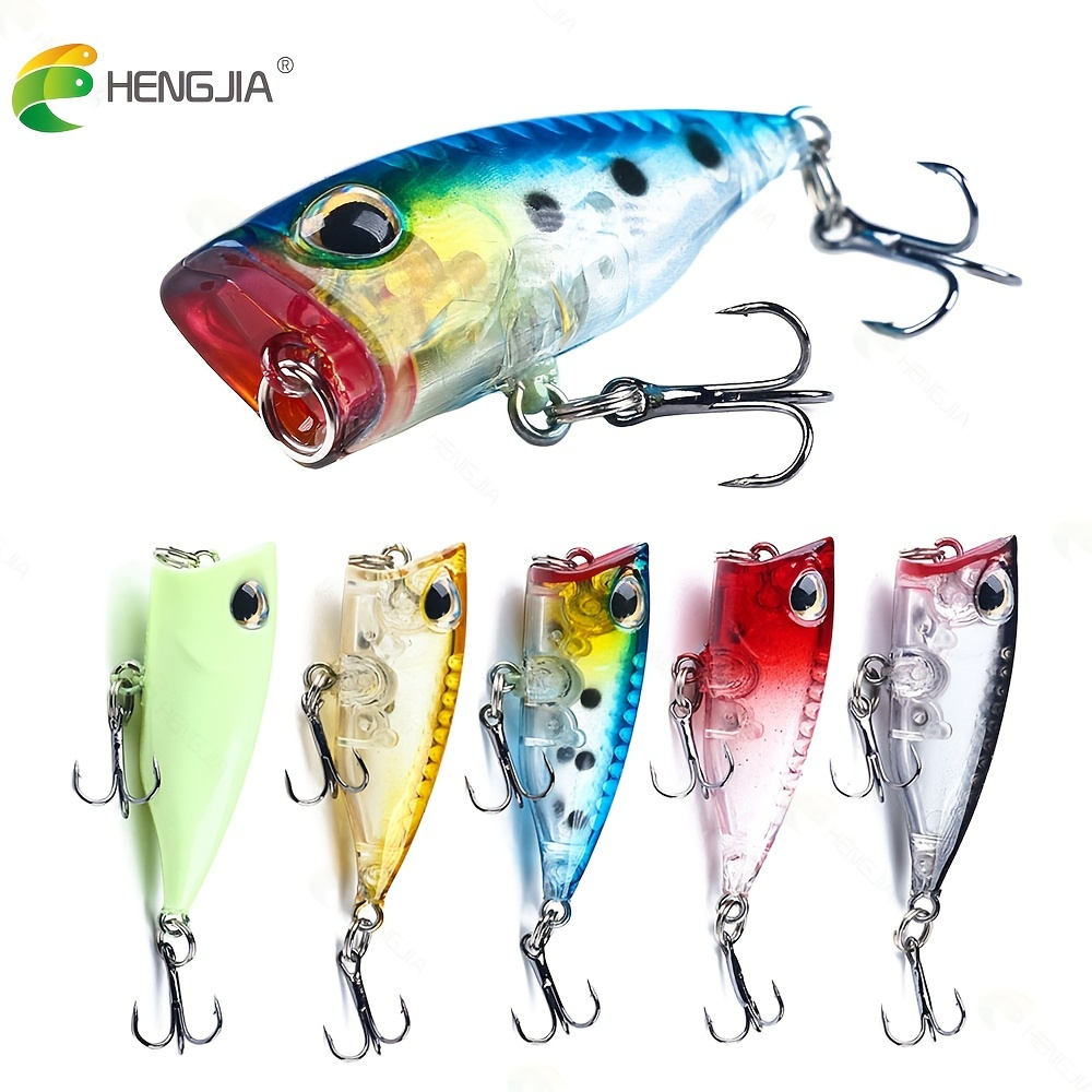 13cm 43g Popper Lures Fishing Sea Saltwater Floating Artificial Bait –  Hengjia fishing gear