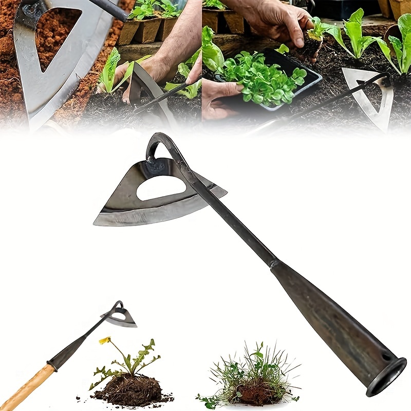 2pcs, Binette De Jardin En Acier Trempé Creux, Binette Creuse Pour Le  Jardinage, Binettes De Jardin Pour Le Désherbage, Arracheur De Mauvaises  Herbes De Jardin Durable Pour Le Désherbage, Le Desserrage Et