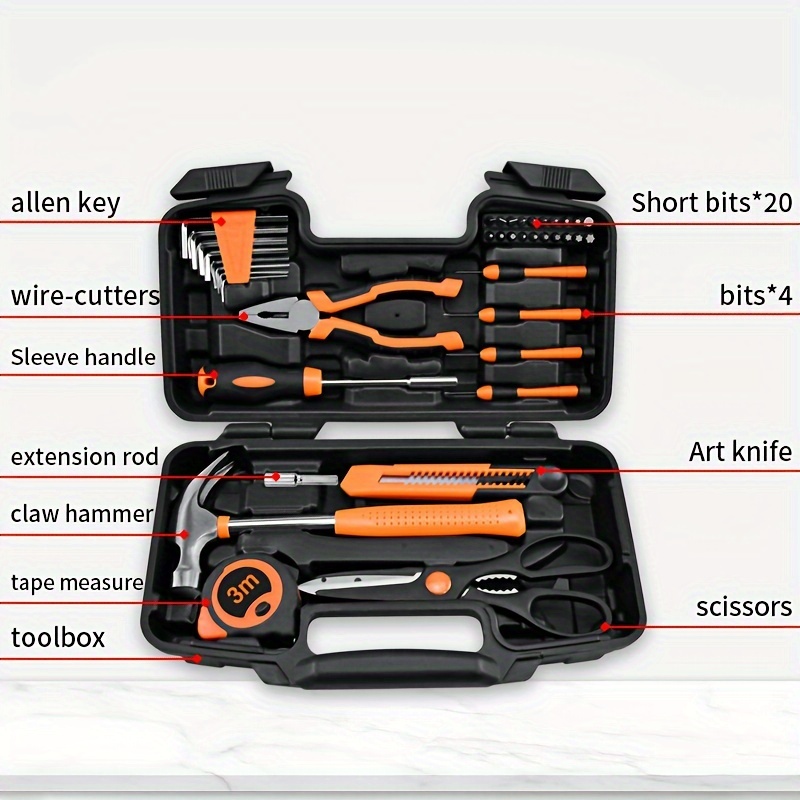  Kit de herramientas para electricista, 17 piezas : Herramientas  y Mejoras del Hogar