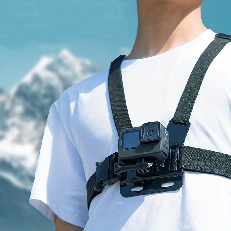 Backpack Strap Mount Quick Clip Bracket Compatible with Gopro Hero 11, 10, 9,  8, 7, 6, 5, 4, Session, 3+, 3, 2, 1, Hero (2018), Fusion, Max, DJI Osmo,  Xiaomi Yi sports camera - KENTFAITH