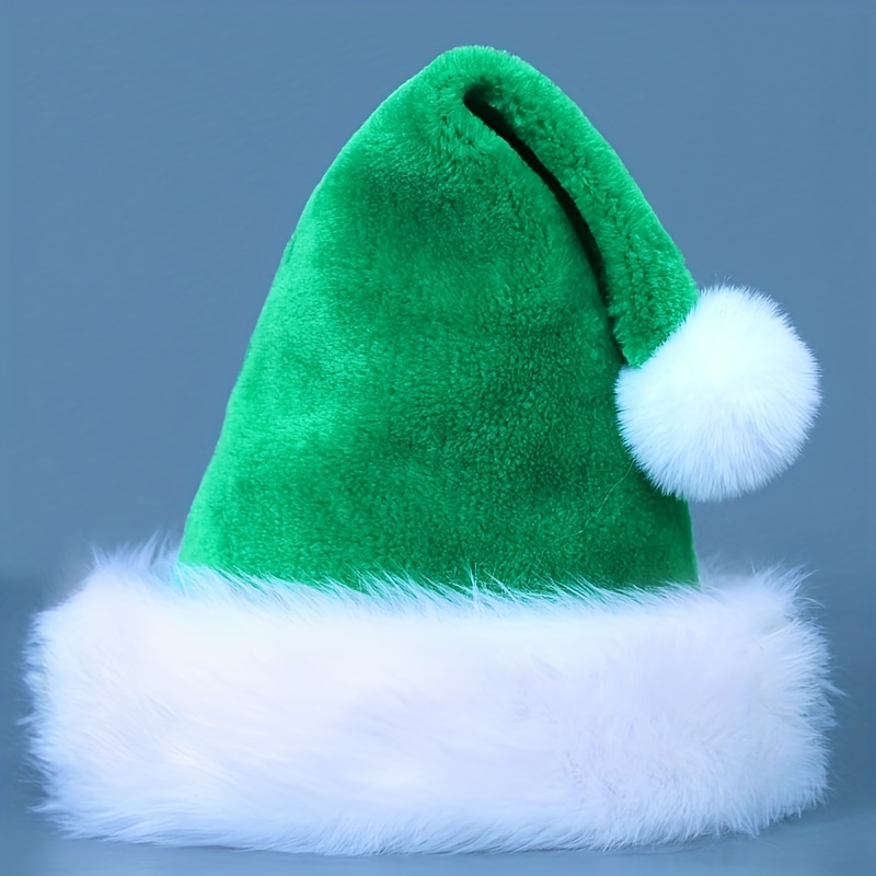 green santa hat