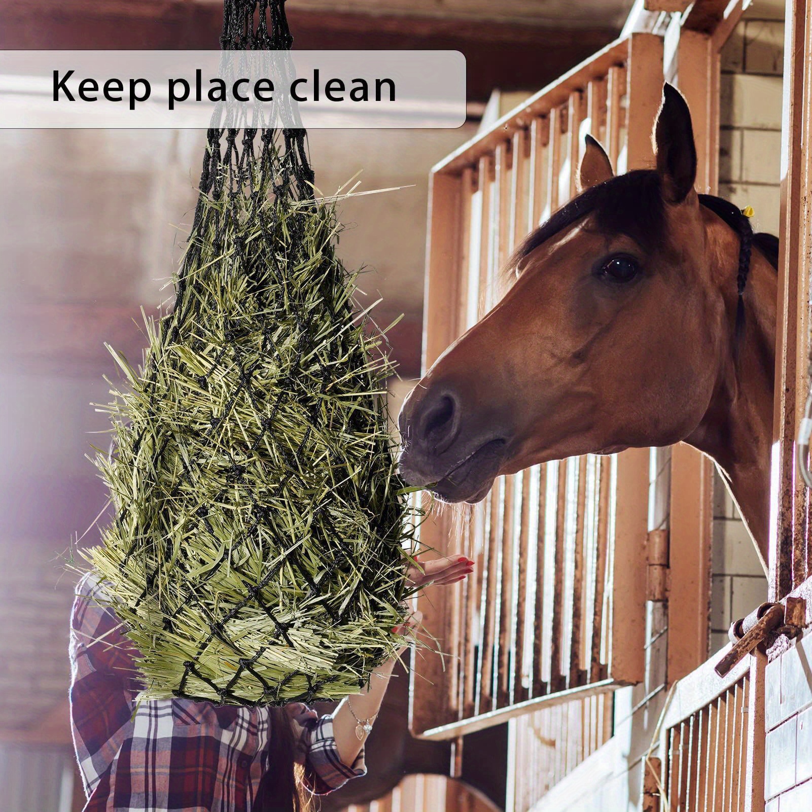 Horse Hay Feeder Blanket Holder Temu