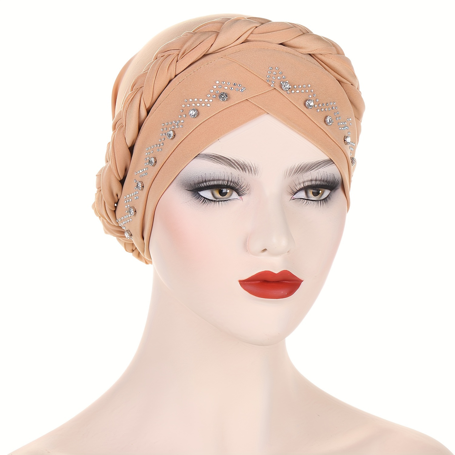 2022 New French Vintage Turban Scarf Female Bandana Headband Women's Hair  Cover Cap Ladies Head Wraps Muslim Headscarf Bonnet - AliExpress