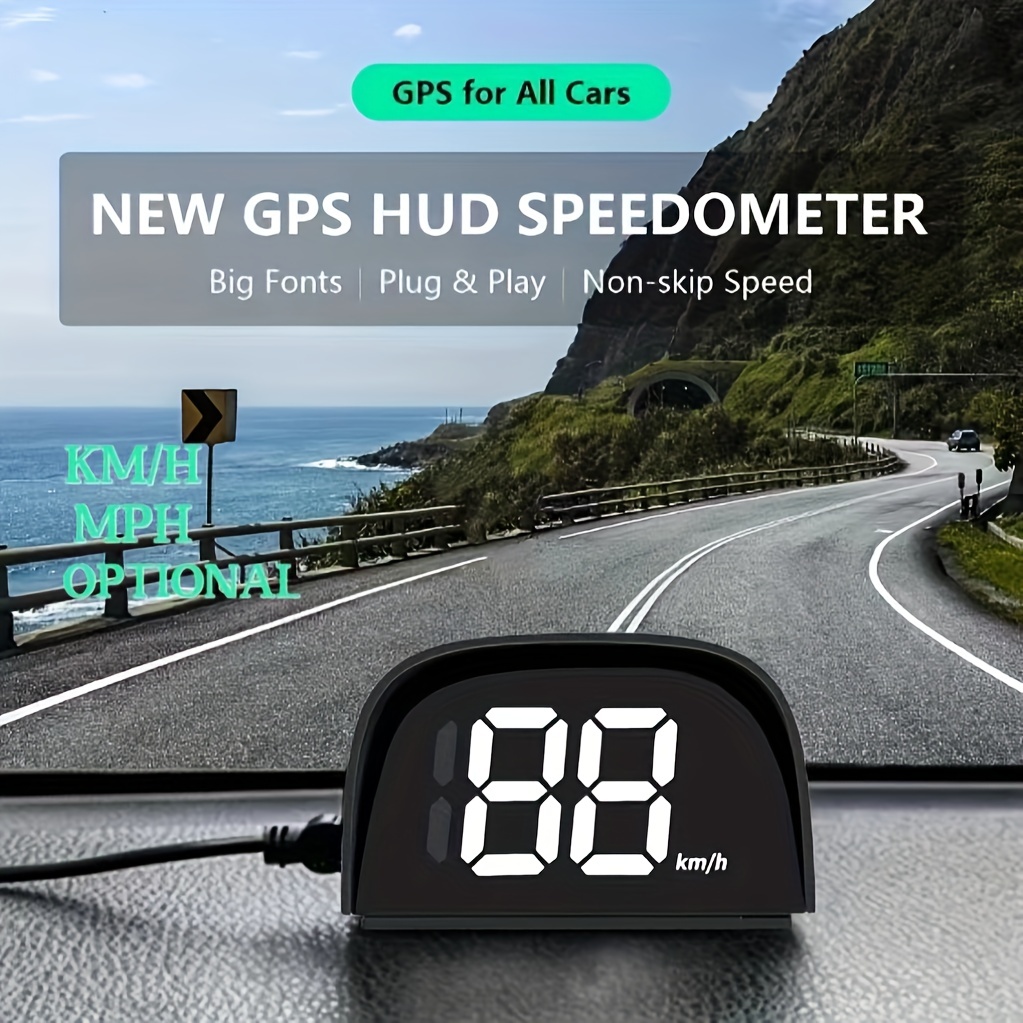 Head Up Display For Cars Obd2 Interface Plug play Digital - Temu