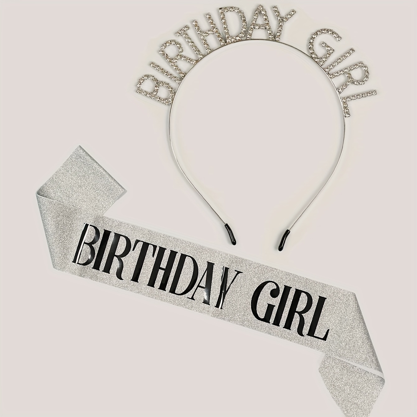 1pcs Birthday Girl Sash 18 21 30 40 50 Happy Birthday Satin Sashes Shoulder  Strap Adult Woman Ribbon For Anniversary Party Decor