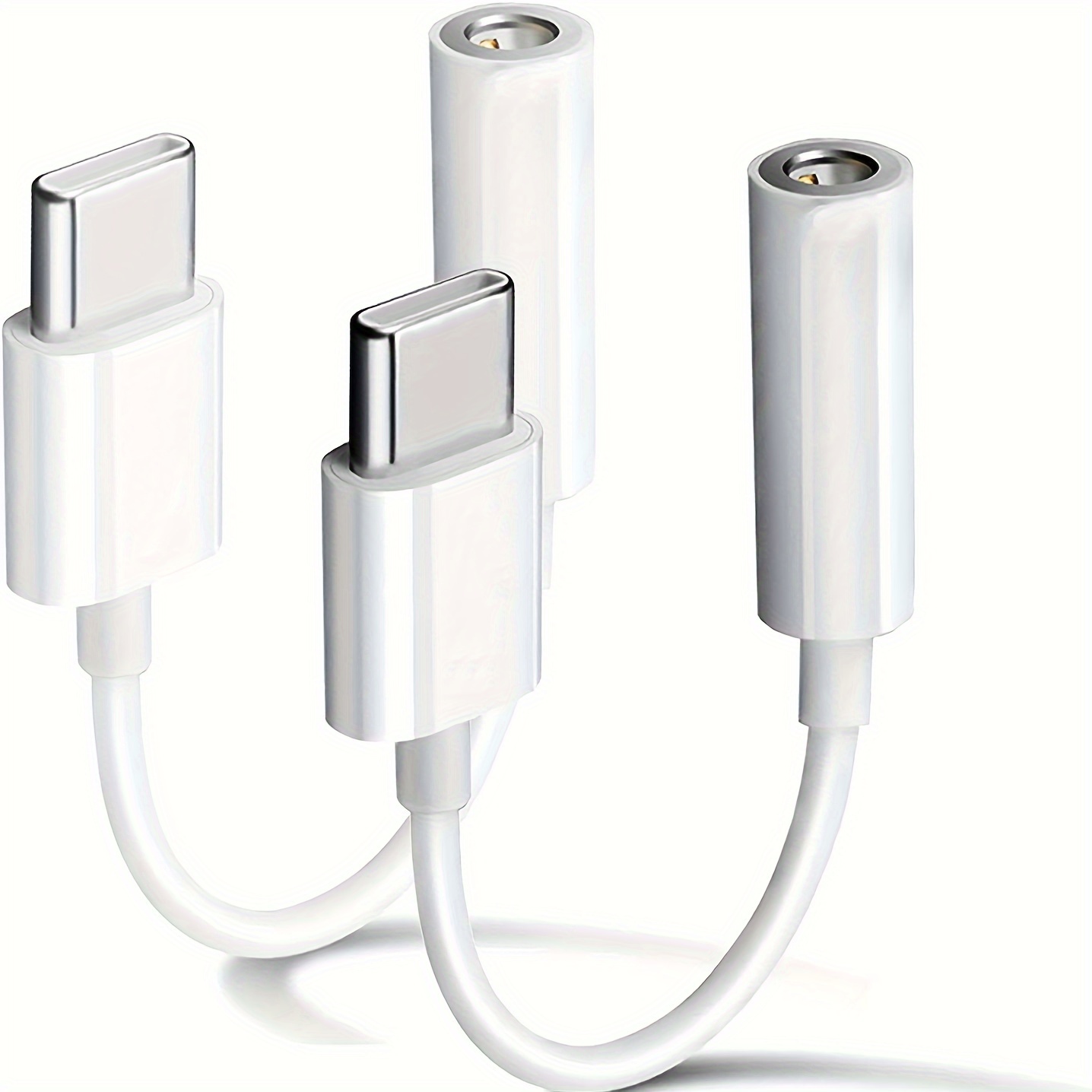 Comprar Adaptador de cargador para iPhone 15, 14, 13 Pro Max, 13Pro, 13,  Adaptador USB tipo C, convertidor de USB-C tipo C para iPhone 12, Cables  tipo C para ordenador portátil, 2 uds.