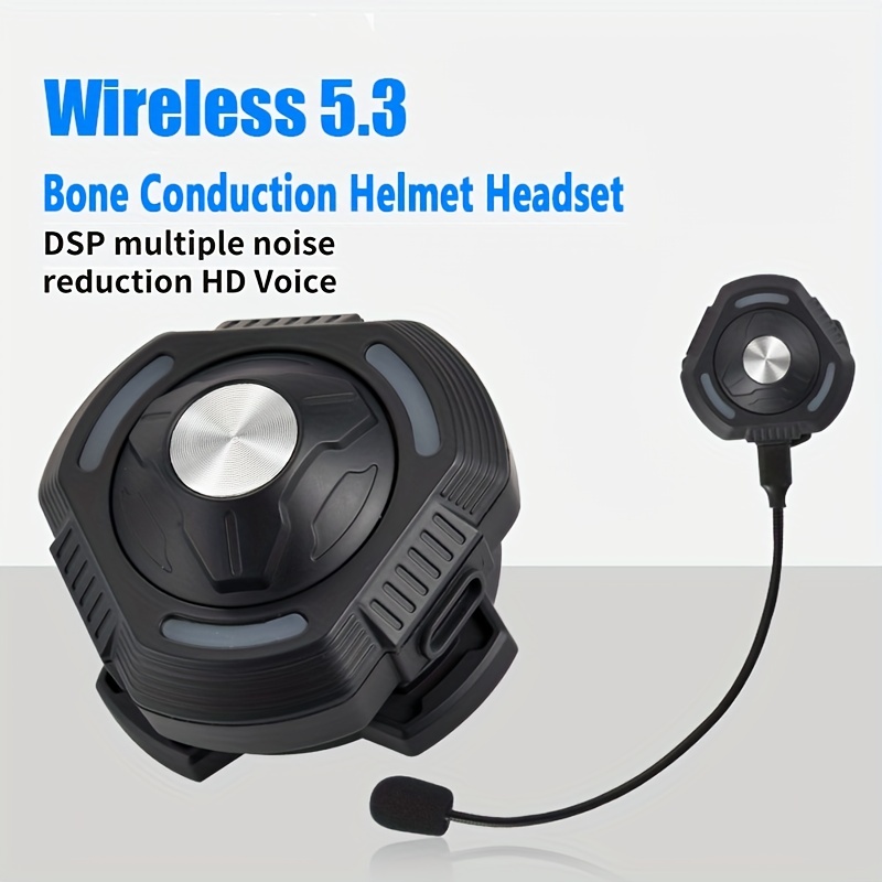 Auriculares de conducción de aire de oído abierto, inalámbricos Bluetooth  5.3, auriculares fuera de oído con micrófono integrado, graves mejorados,  10